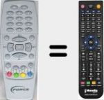 T&eacute;l&eacute;commande pour remplacer 320T