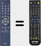 T&eacute;l&eacute;commande pour remplacer D-Master 1100S