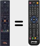 T&eacute;l&eacute;commande pour remplacer G082801