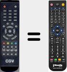 T&eacute;l&eacute;commande pour remplacer HDW