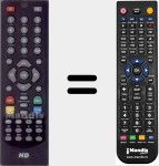 T&eacute;l&eacute;commande pour remplacer HX-40