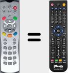 T&eacute;l&eacute;commande pour remplacer Imperal CPK