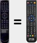 T&eacute;l&eacute;commande pour remplacer RCU 800