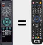 T&eacute;l&eacute;commande pour remplacer 9600