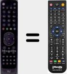 T&eacute;l&eacute;commande pour remplacer Marusys002