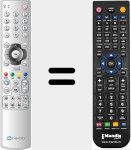 Télécommande pour remplacer Naxoo