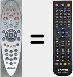 T&eacute;l&eacute;commande pour remplacer Ono001