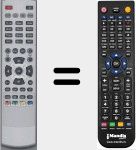 T&eacute;l&eacute;commande pour remplacer Opentel003