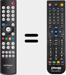 T&eacute;l&eacute;commande pour remplacer Otrum002