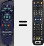 T&eacute;l&eacute;commande pour remplacer Pace001