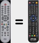 T&eacute;l&eacute;commande pour remplacer Pace002