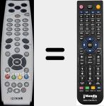 T&eacute;l&eacute;commande pour remplacer Reel001