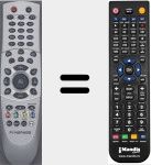 Télécommande pour remplacer FSR-5000TDR