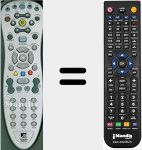 T&eacute;l&eacute;commande pour remplacer ScientificAtlanta001