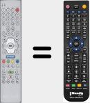 T&eacute;l&eacute;commande pour remplacer ScientificAtlanta002