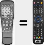 T&eacute;l&eacute;commande pour remplacer Sigma001