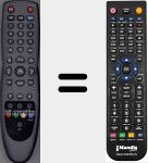 T&eacute;l&eacute;commande pour remplacer SUN002