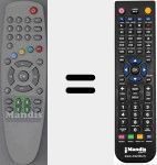 T&eacute;l&eacute;commande pour remplacer SUN003