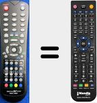 Télécommande pour remplacer TDD1900