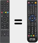 Télécommande pour remplacer TP6 (759551749500)