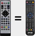 T&eacute;l&eacute;commande pour remplacer TD002 (08005706)