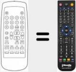 T&eacute;l&eacute;commande pour remplacer RC311