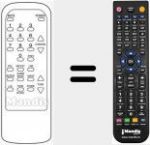 Télécommande pour remplacer 26T1