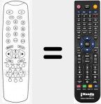 Télécommande pour remplacer 1940