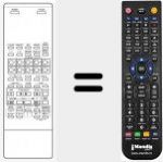 Télécommande pour remplacer VR500HQ