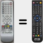 T&eacute;l&eacute;commande pour remplacer RML1703E