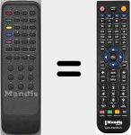 T&eacute;l&eacute;commande pour remplacer TC99