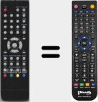Télécommande pour remplacer RC44BRM1