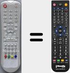 T&eacute;l&eacute;commande pour remplacer RC44BRM4