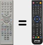 T&eacute;l&eacute;commande pour remplacer 076R0HM020