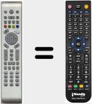 T&eacute;l&eacute;commande pour remplacer TM4901IDTV