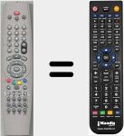 Télécommande pour remplacer 20233430