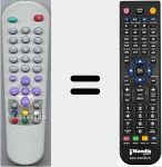 Télécommande pour remplacer RCPREMIO