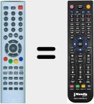 T&eacute;l&eacute;commande pour remplacer GK23J2C8