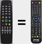 T&eacute;l&eacute;commande pour remplacer RG419DT1