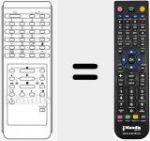 T&eacute;l&eacute;commande pour remplacer AV5636