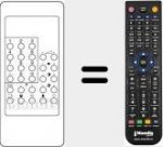 T&eacute;l&eacute;commande pour remplacer RC300