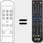 T&eacute;l&eacute;commande pour remplacer RC90