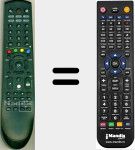 Télécommande pour remplacer RCDHP8100U