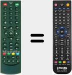 T&eacute;l&eacute;commande pour remplacer DTR250SS10