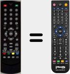 T&eacute;l&eacute;commande pour remplacer RCSTB1AW09