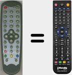 Télécommande pour remplacer CG5660M