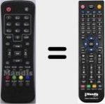 T&eacute;l&eacute;commande pour remplacer D84001507