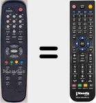 Télécommande pour remplacer MS3003