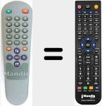 T&eacute;l&eacute;commande pour remplacer J1433VERS2