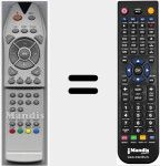 T&eacute;l&eacute;commande pour remplacer GTV3003